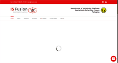 Desktop Screenshot of isfusion.co.uk