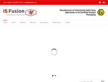 Tablet Screenshot of isfusion.co.uk